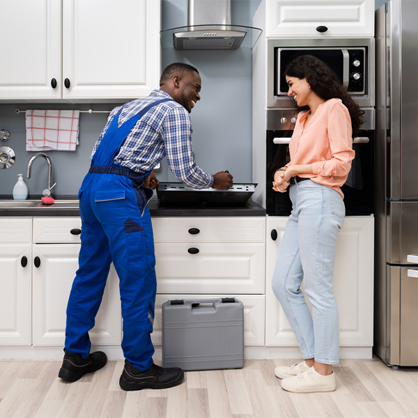 can you provide an estimate for cooktop repair before beginning any work in Clifton Virginia